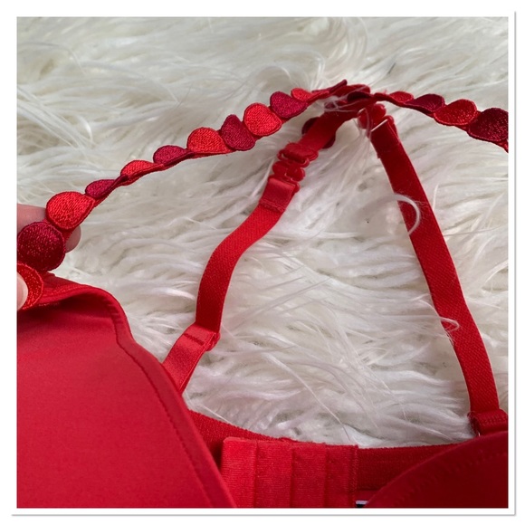 Marie Jo L’Aventure Bra Bundle Underwire Cup Red Black Size 34DDD - Picture 4 of 16